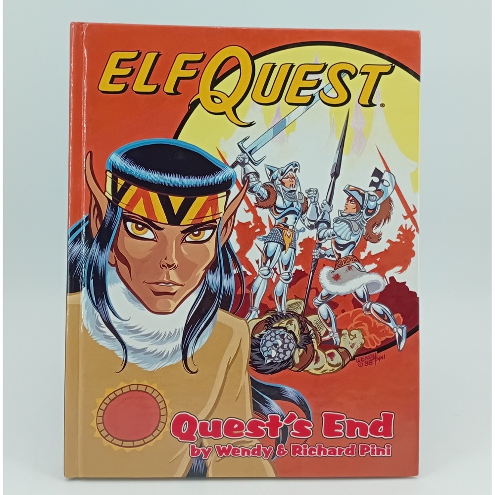 Elfquest Quest's End #4 (1994) Hardcover  – First Print – VG‎ Condition